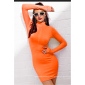 C4244  2020 new arrivals solid color women fitness mini evening dress for club party sexy clothing